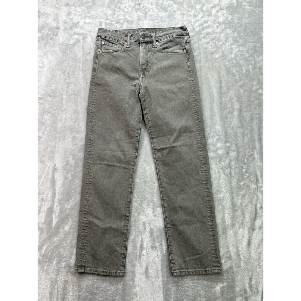 American Eagle Jeans Men 28x29 Original Straight Fit Grunge Workwear Black/Grey
